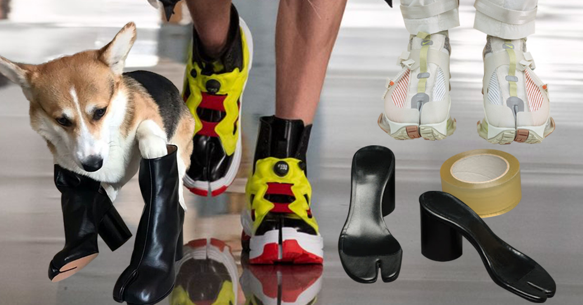 Кроссовки-копыта есть даже у Nike. Рассказываем об обуви с раздвоенным  носком – DTF MAGAZINE | DONT TAKE FAKE