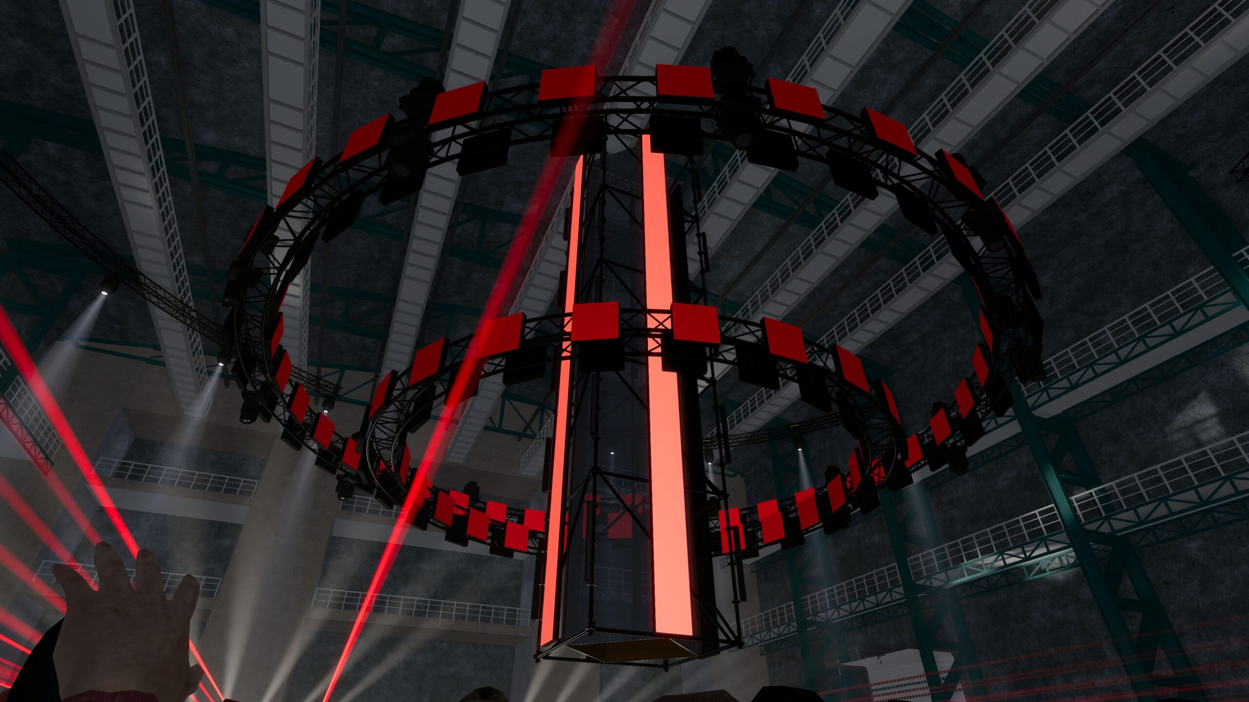 Танцпол на Black! Factory в першому павільйоні кіностудії Довженка