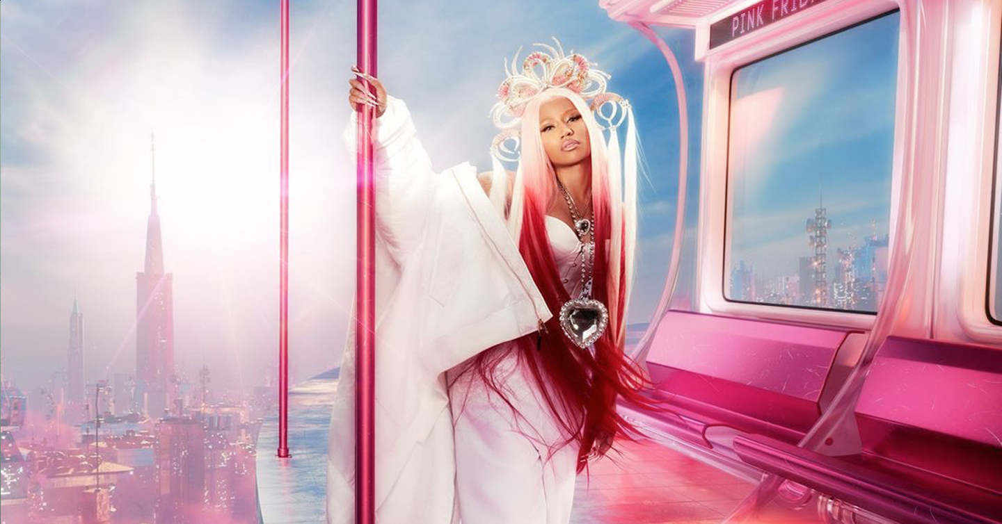 Нікі Мінаж на обкладинці нового альбому Pink Friday 2