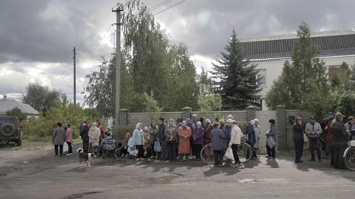 Кадр з фільму «Мирні люди» Оксани Карпович