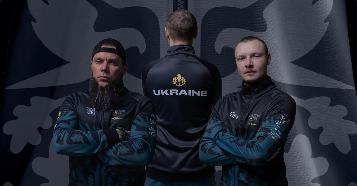 Українські ветерани та захисники в формі збірної для Ігор нескорених 2025