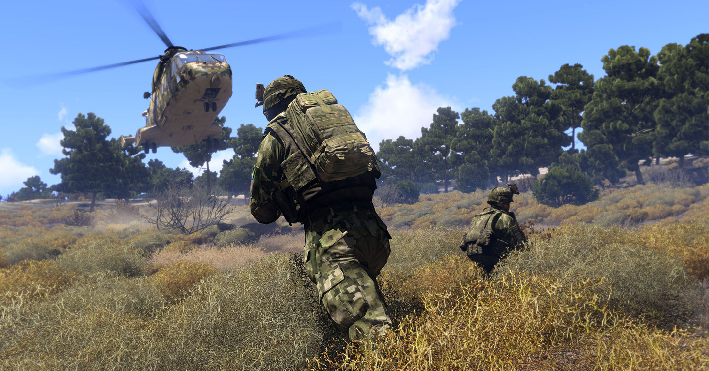 Кадр з гри ARMA3