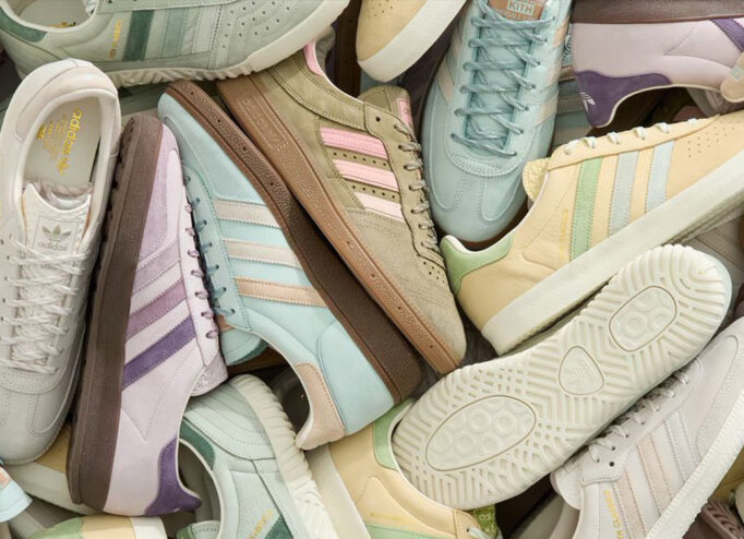 Кросівки з колаборації Kith та adidas