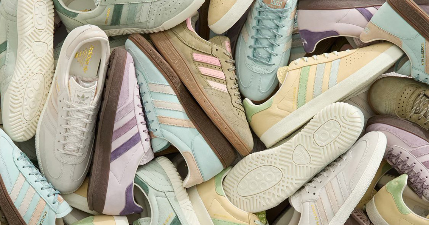 Кросівки з колаборації Kith та adidas