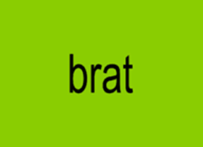 Обкладинка альбому Brat Charli XCX
