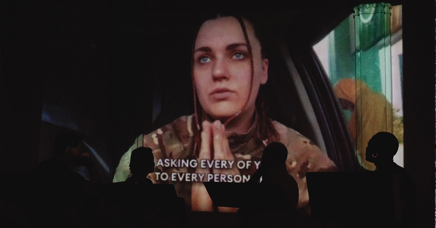 Відкриття театралізованих читань Diary of War у Нью-Йорку