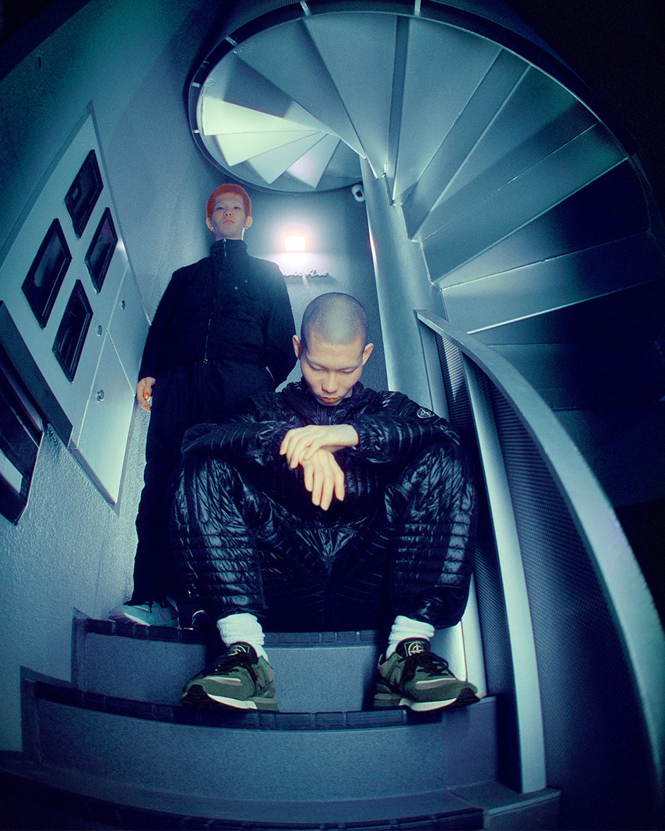 Фото з кампейну нової колаборації New Balance та Stone Island