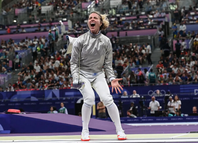 Ольга Харлан на Олімпіаді-2024 в Парижі