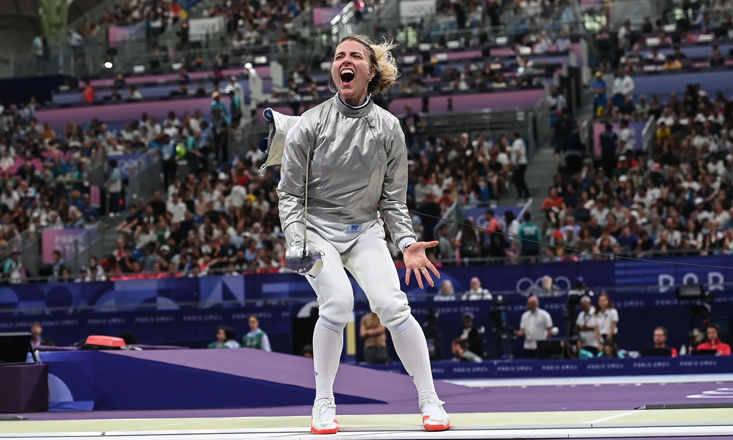 Ольга Харлан на Олімпіаді-2024 в Парижі