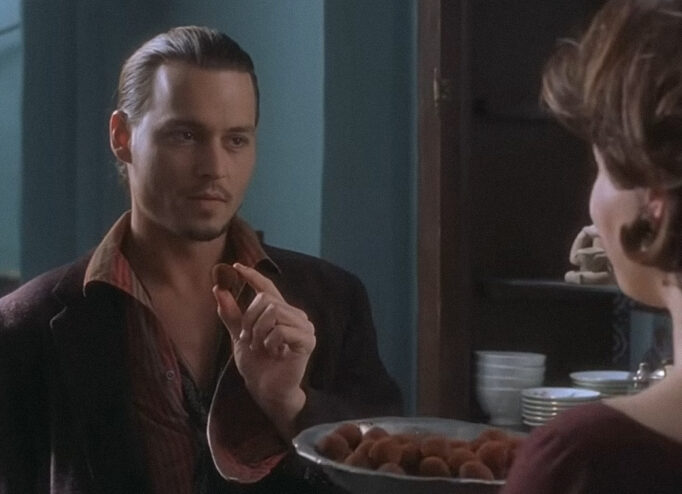 Джонні Депп у фільмі Шоколад