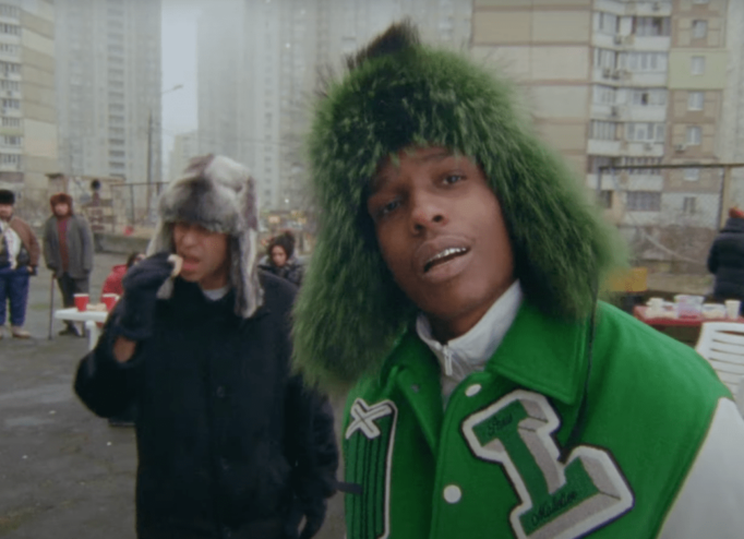 Кадр з кліпу A$AP Rocky Tailor Swif