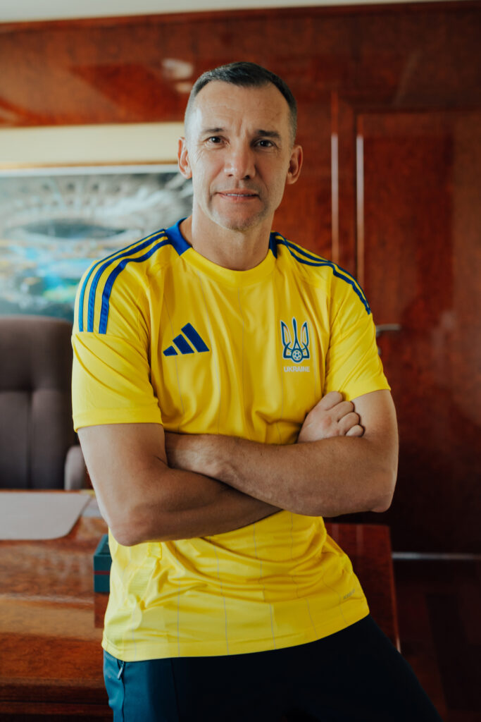 Андрій Шевченко у новій формі збірної