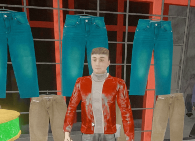 Продавець у грі про Барабашово