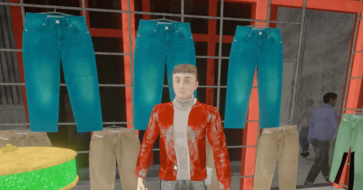 Продавець у грі про Барабашово