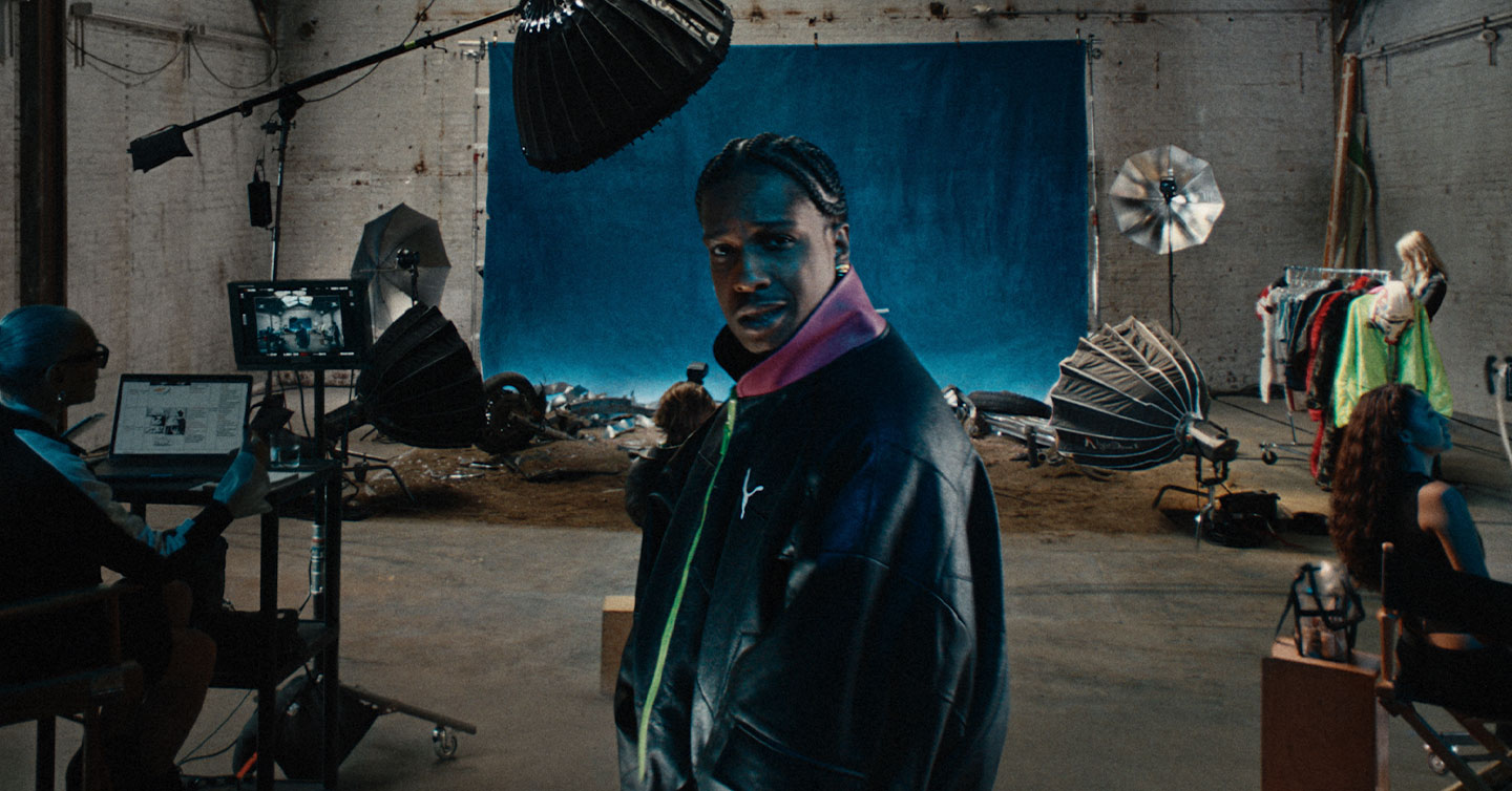 Кадр з кампейну A$AP Rocky та PUMA
