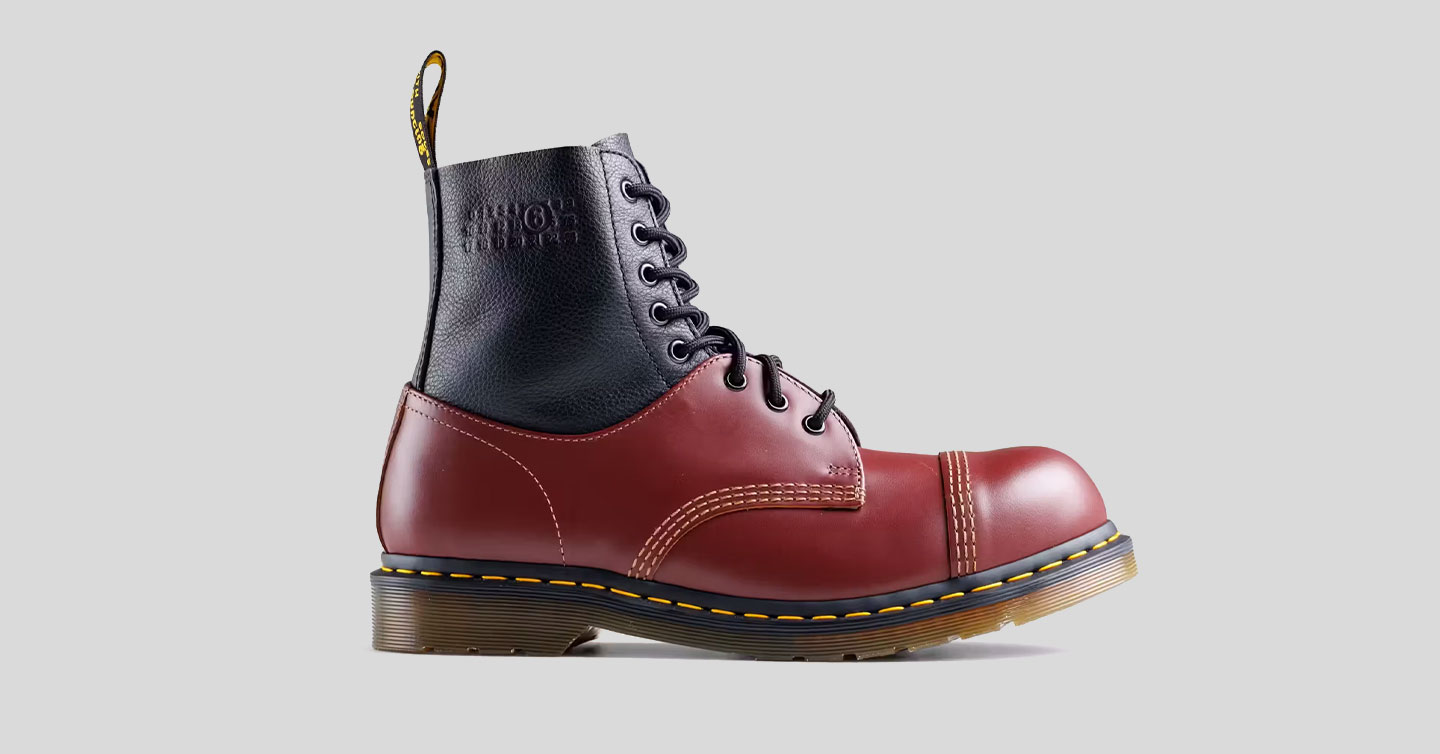 Чоботи з колаборації MM6 Maison Margiela та Dr. Martens