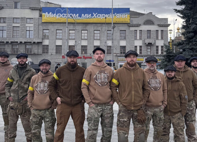 Бійці підрозділу Гострі картузи