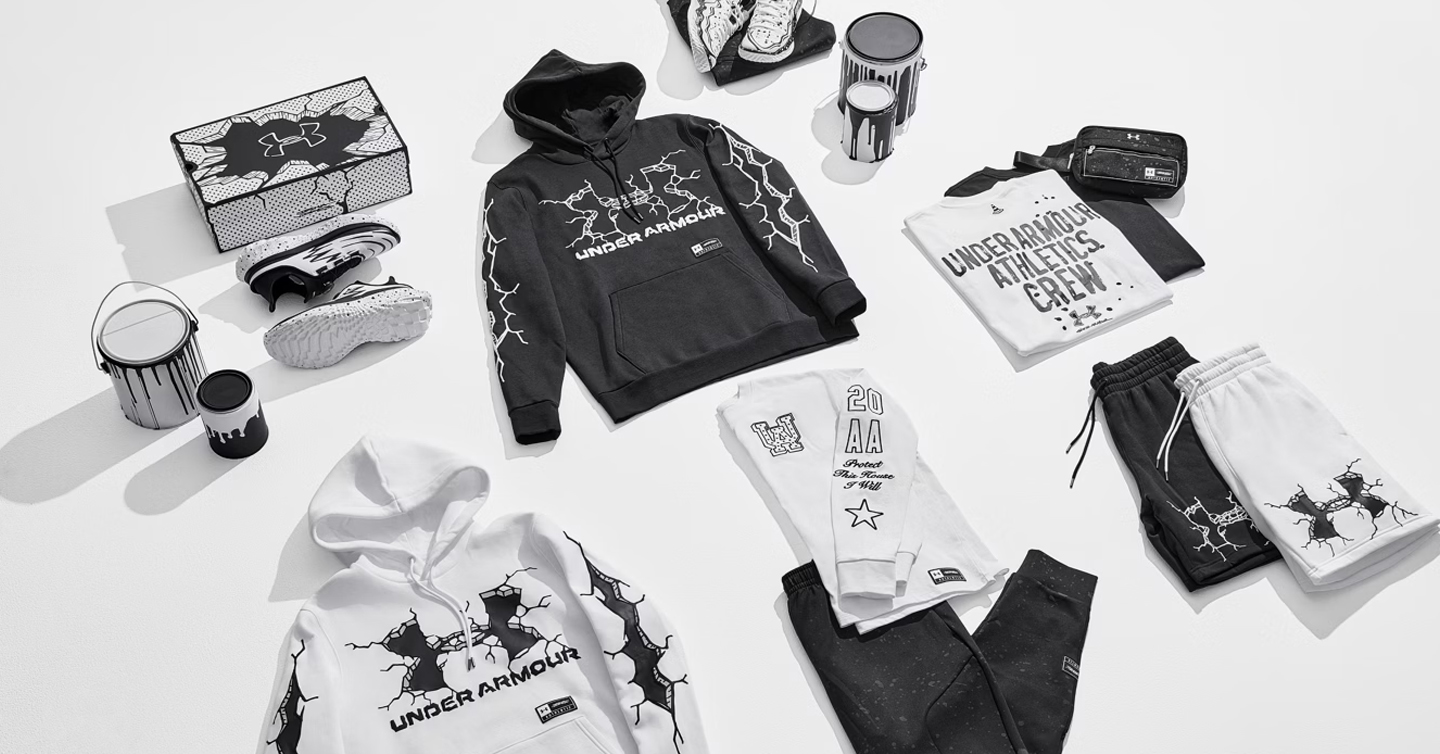 Речі Under Armour з колаборації з Джошуа Відесом