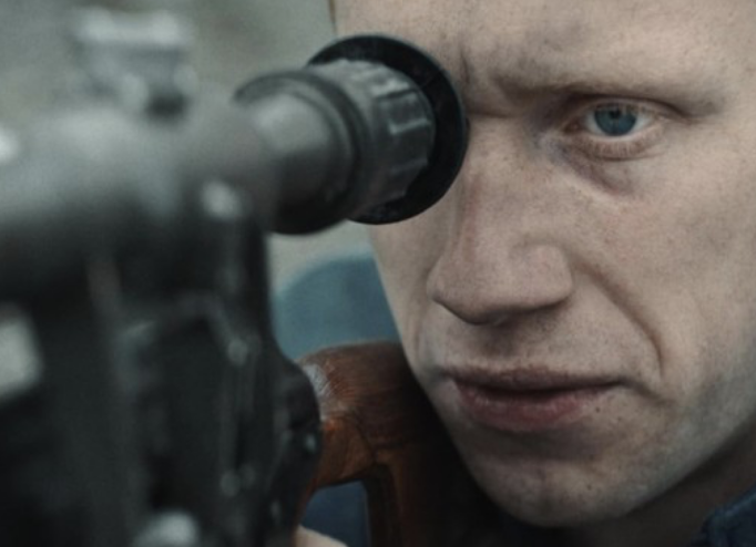 Кадр з короткометражного фільму «Камінь, ножиці, папір»