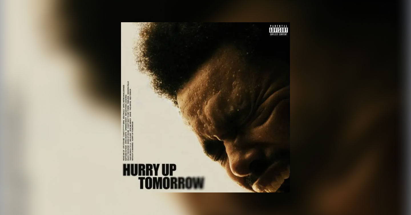 Обкладинка альбому The Weeknd Hurry Up Tomorrow
