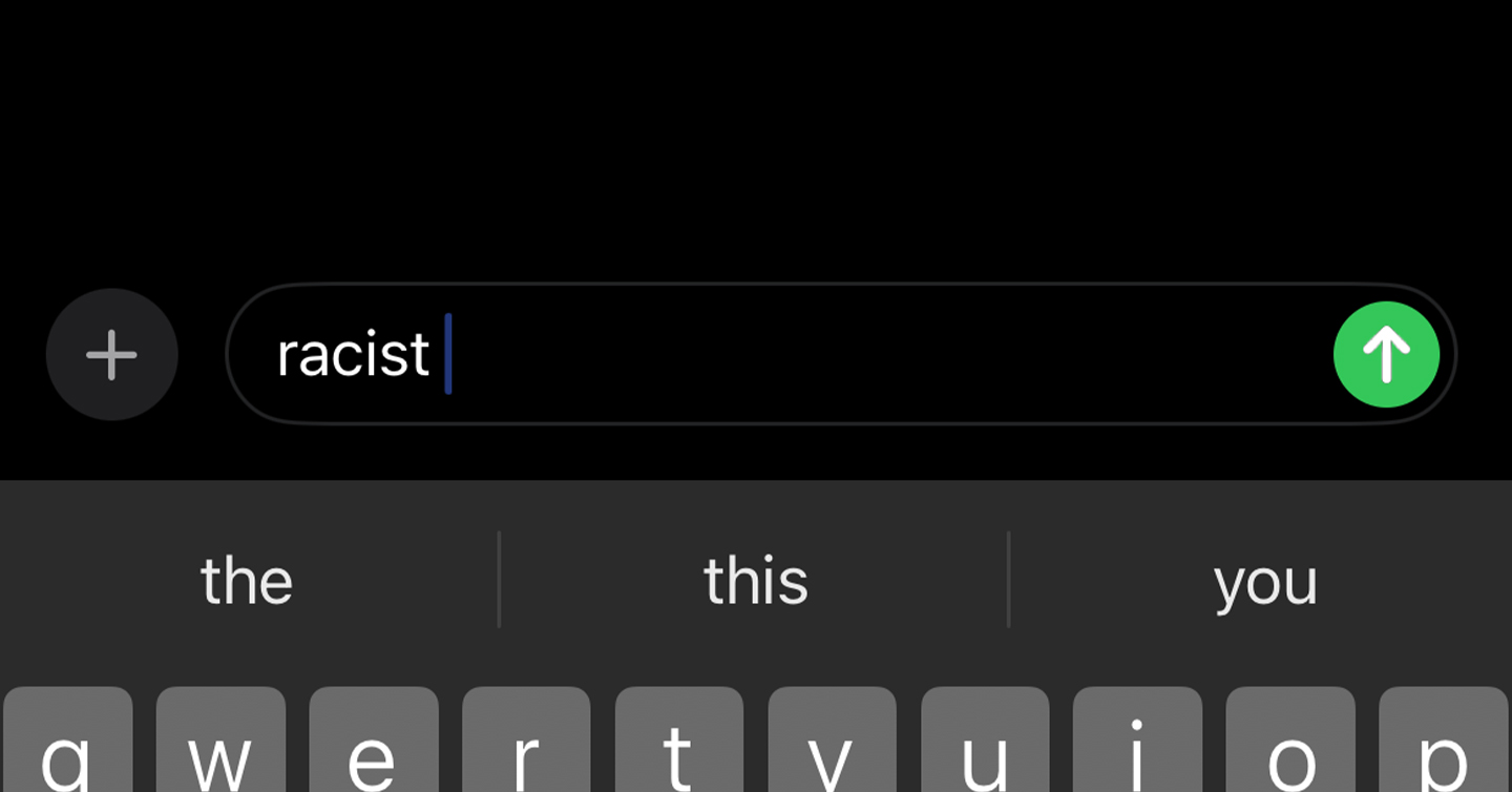 Надиктовка IPhone замінює «расист» на «Трамп»