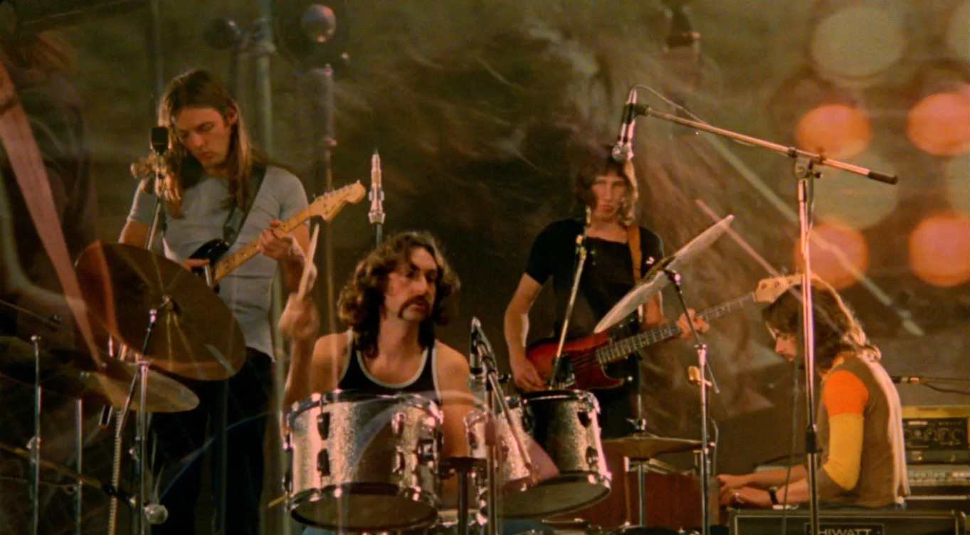 Кадр з фільму Pink Floyd at Pompeii — MCMLXXII