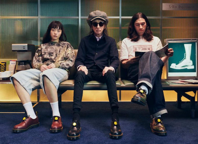 Кадр з кампейну Palace та Dr. Martens