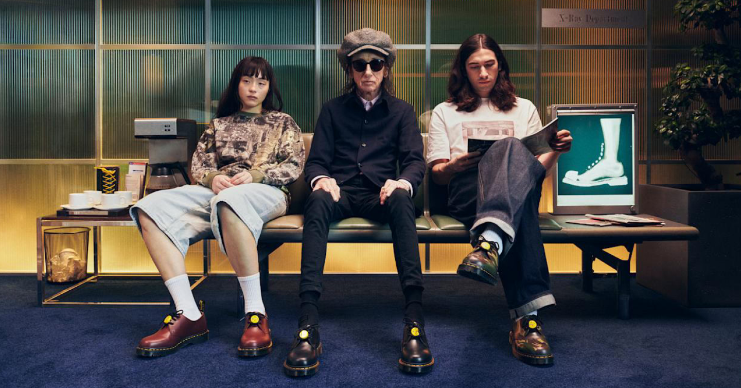 Кадр з кампейну Palace та Dr. Martens