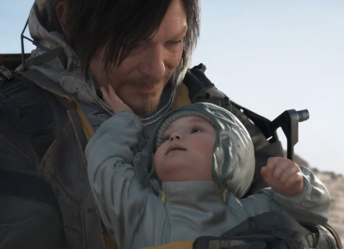 Кадр з другої частини гри Death Stranding