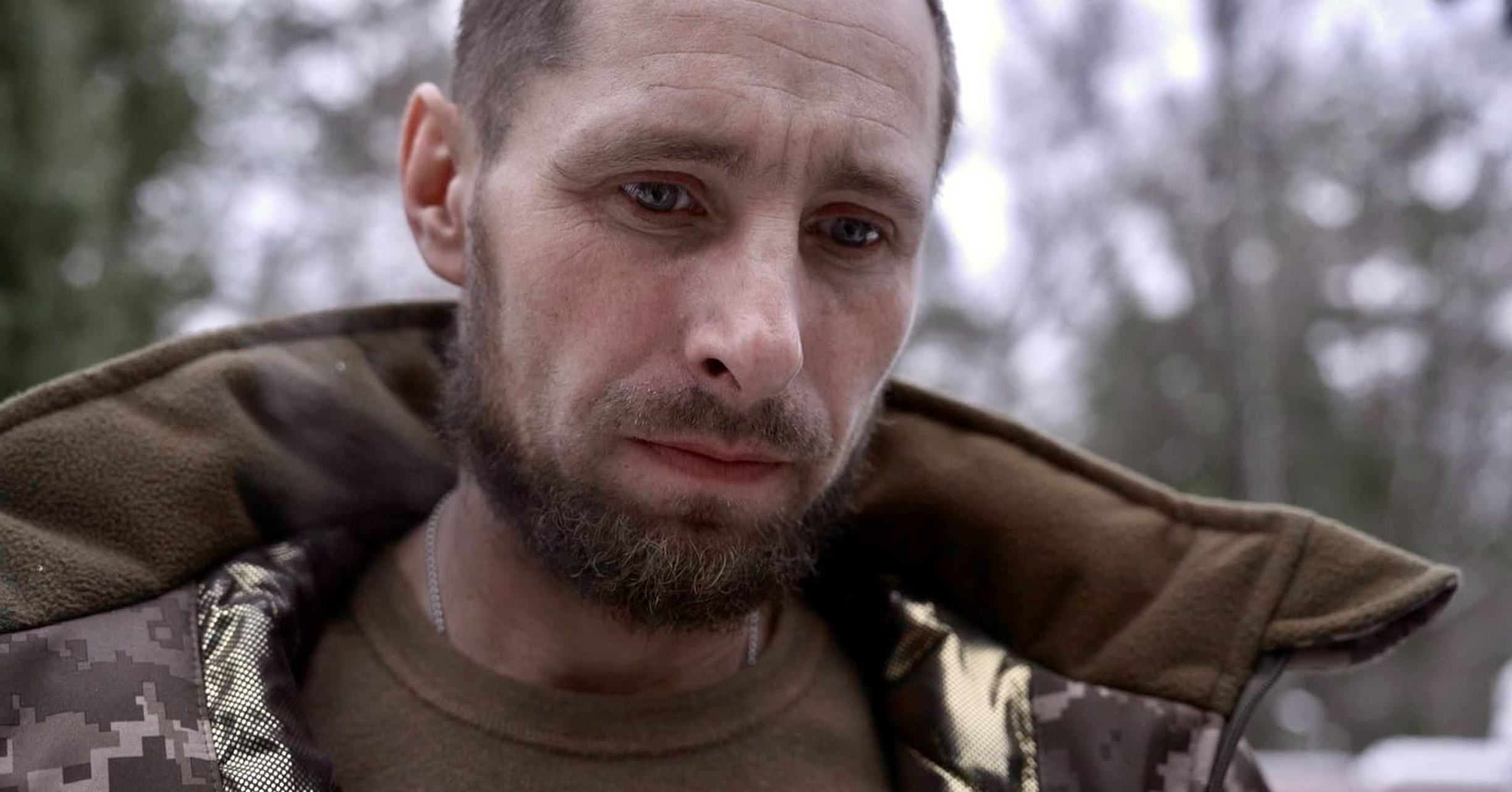 Кадр з фільму Ukraine: Enemy in the Woods