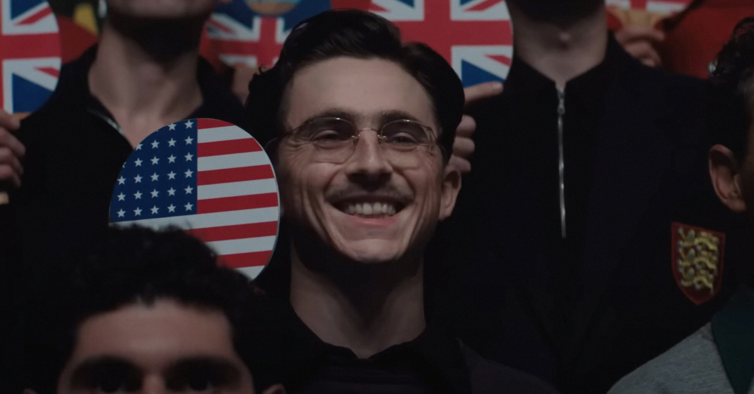 Тімоті Шаламе у кадрі з фільму Marty Supreme
