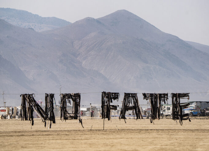 Українська інсталяція No Fate на Burning Man 2025