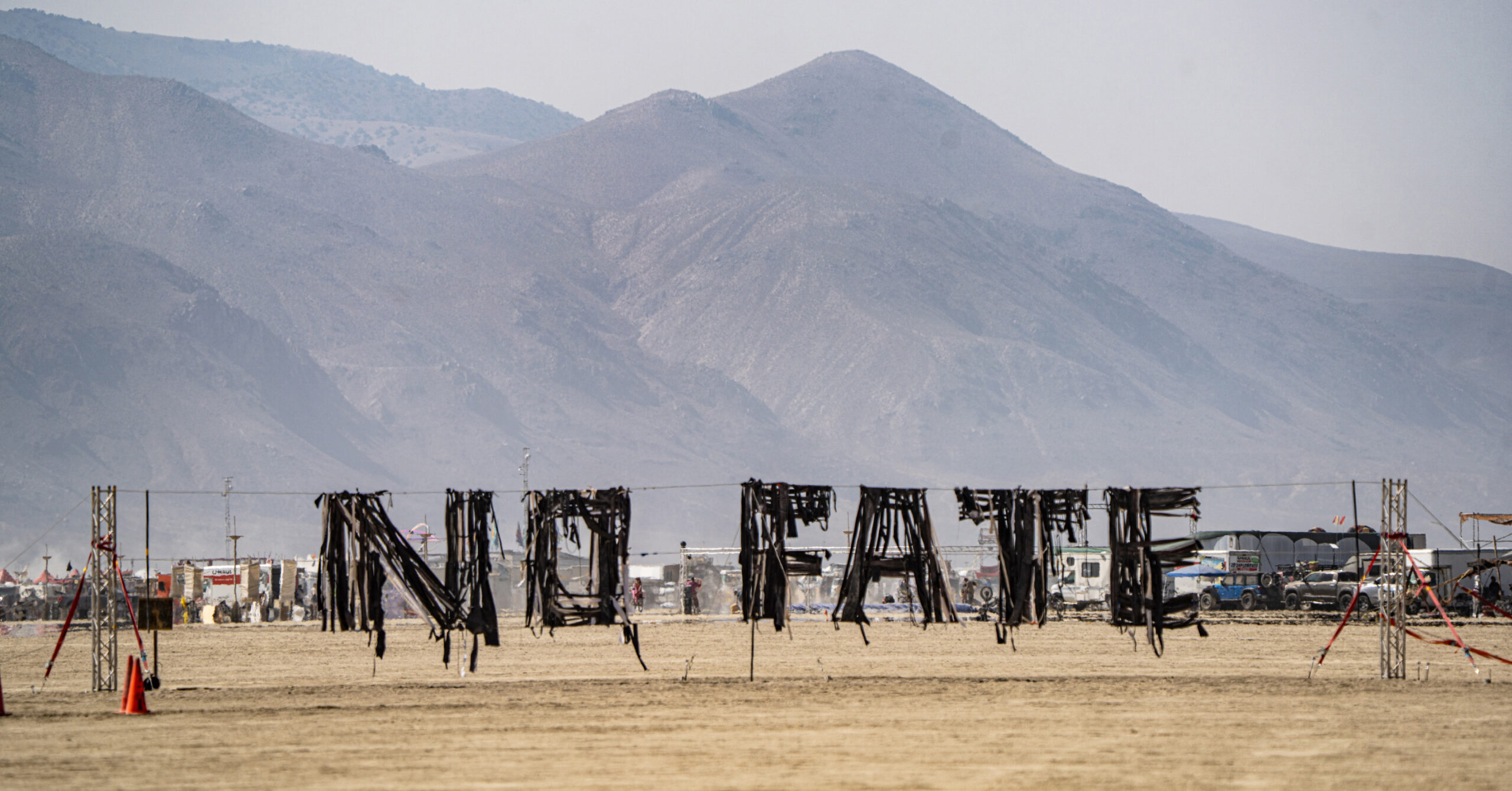Українська інсталяція No Fate на Burning Man 2025