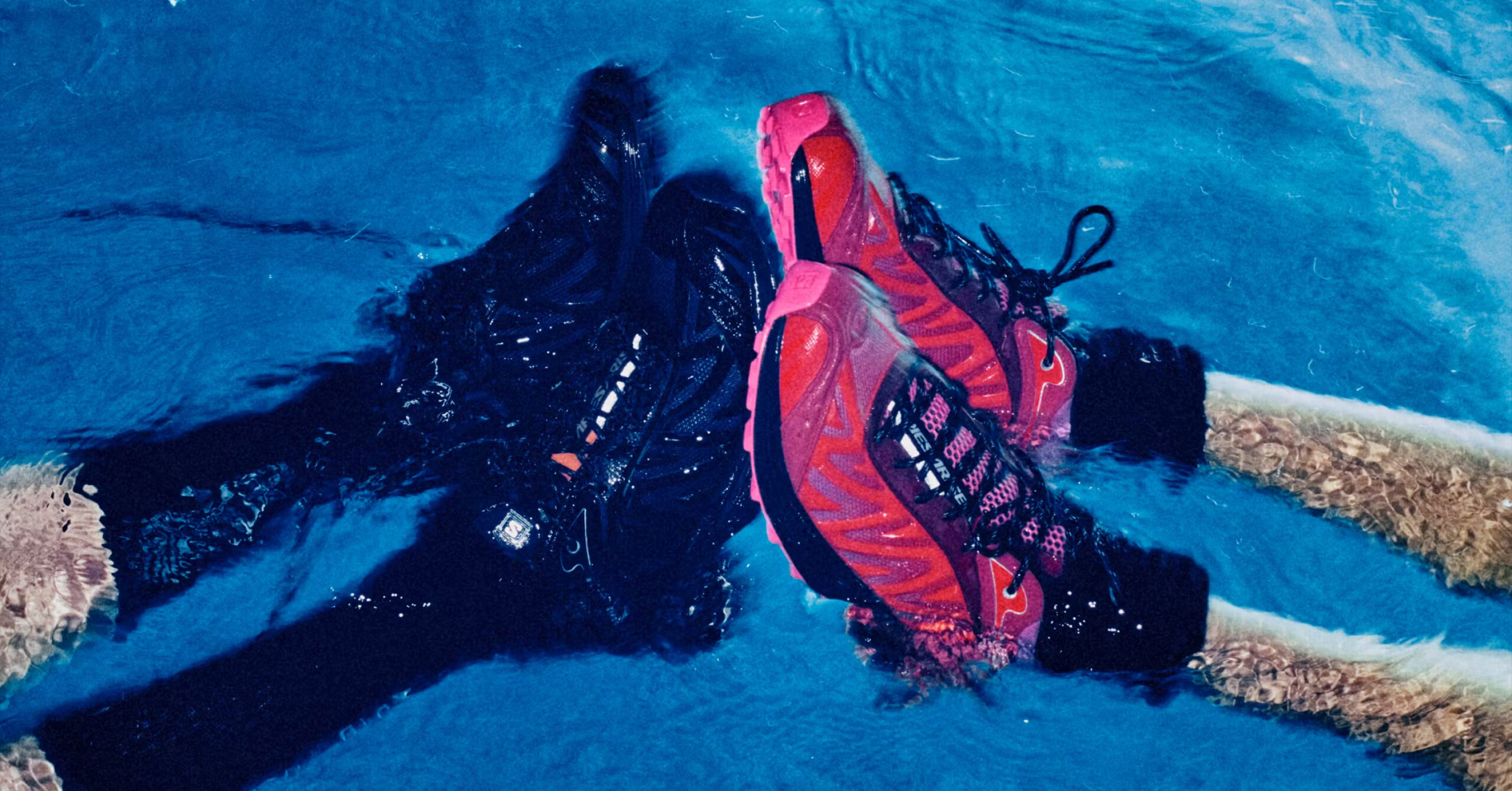 Кросівки Aries та Salomon