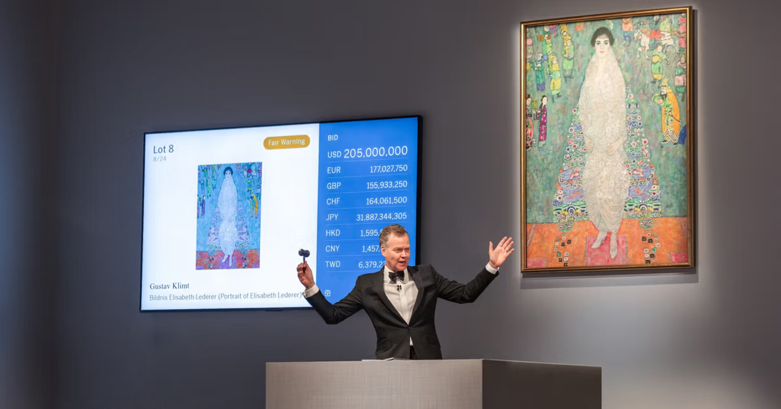 Картину Клімта продали на аукціоні за 236 млн доларів