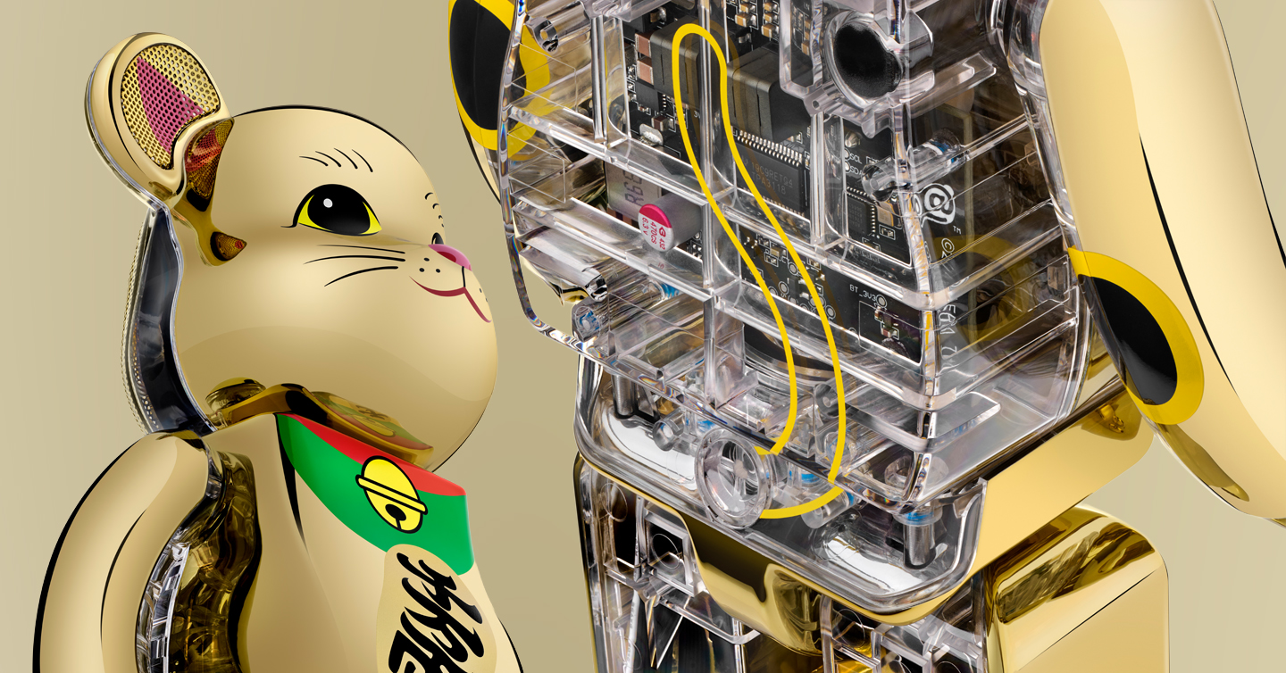 BE@RBRICK AUDIO 400% Maneki-Neko