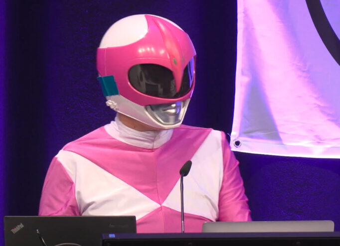 Хакерка Марта Рут на haos Communication Congress