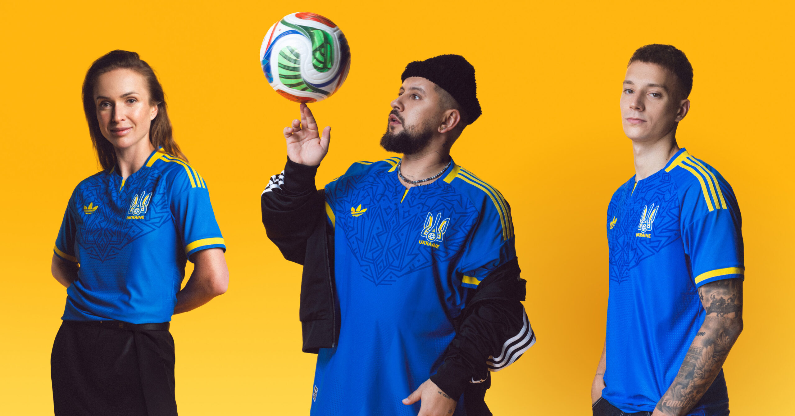 Нова виїзна форма збірної України з футболу від adidas