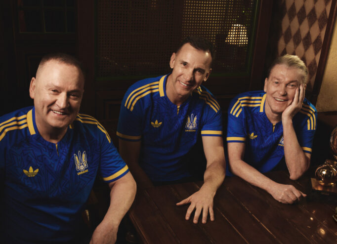 Блохін, Бєланов та Шевченко у кампанії adidas