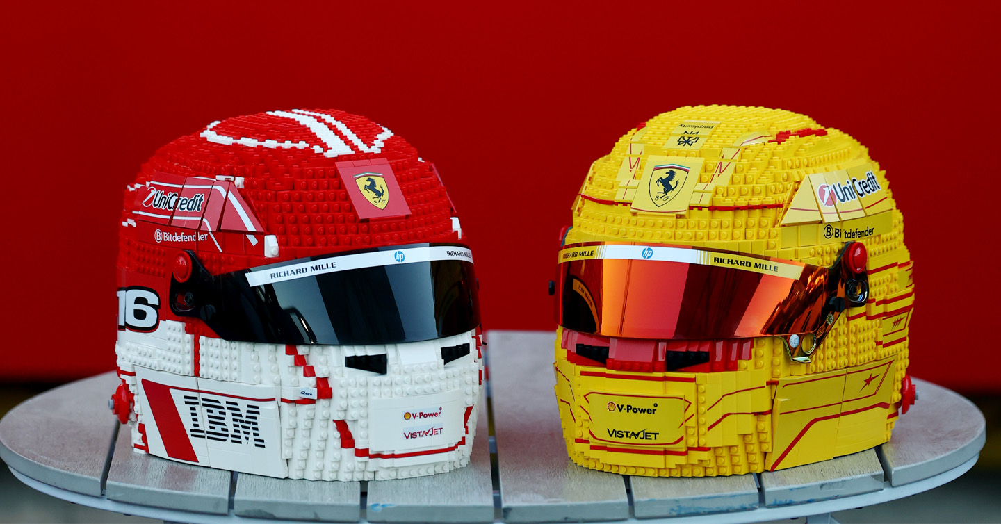 LEGO-шоломи Ferrari