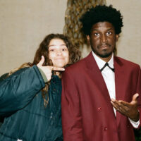 Співак Labrinth та Зендея на зйомках «Ейфорії»
