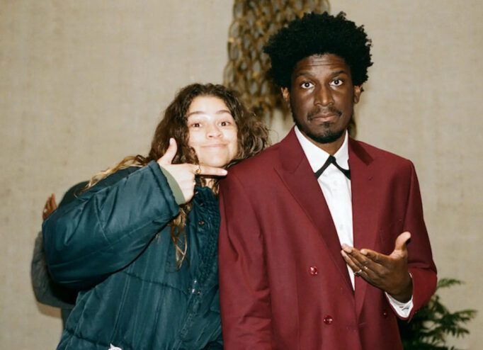 Співак Labrinth та Зендея на зйомках «Ейфорії»