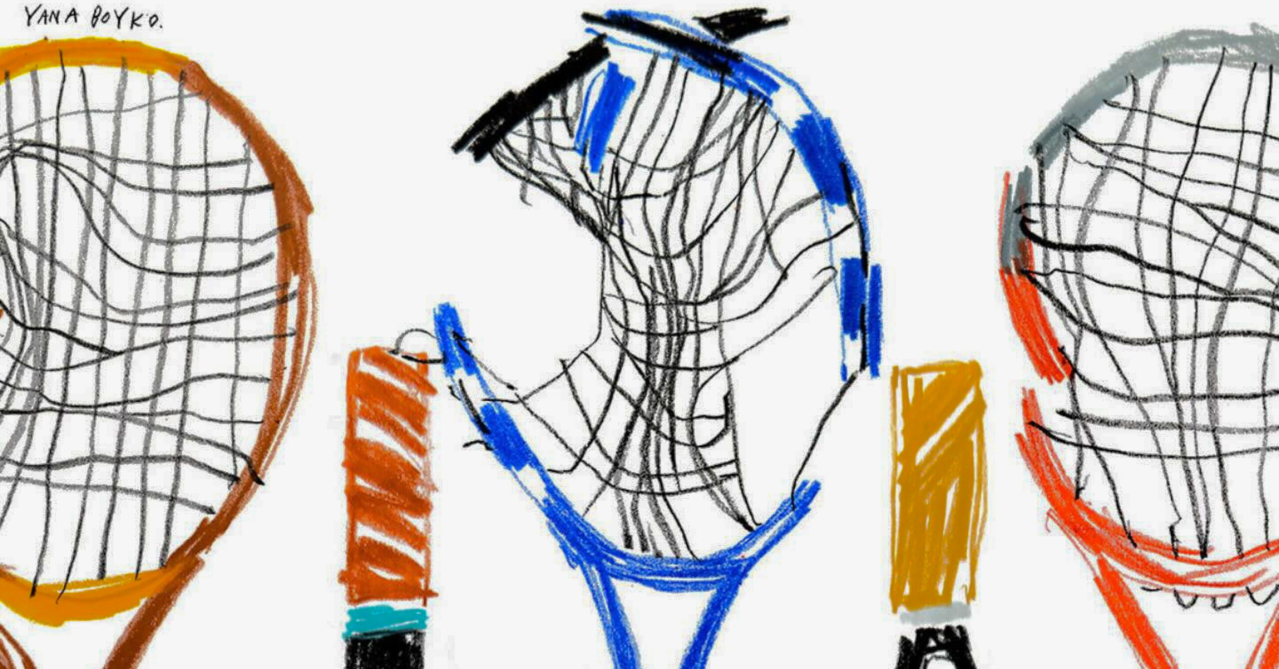 Ілюстрацію Яни Бойко без дозволу використали на турнірі «Монте-Карло Мастерс»