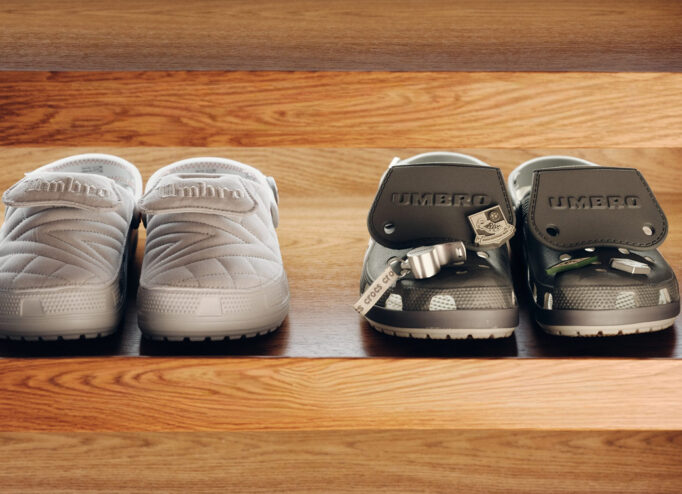 Umbro Crocs колаборація