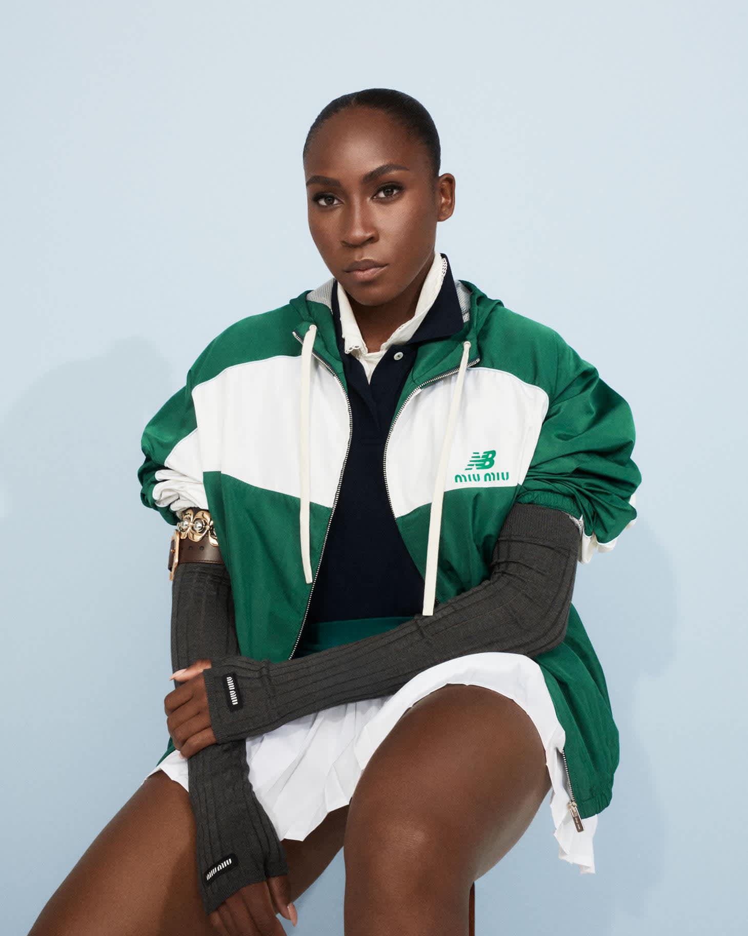 Коко Гофф New Balance Miu Miu
