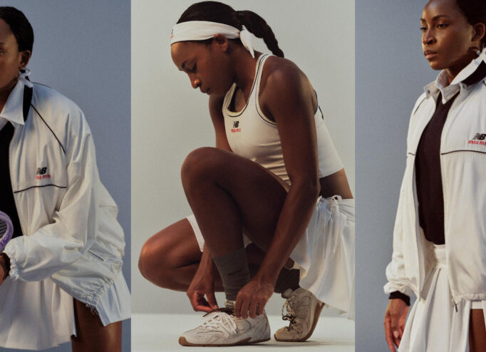 Коко Гофф New Balance Miu Miu