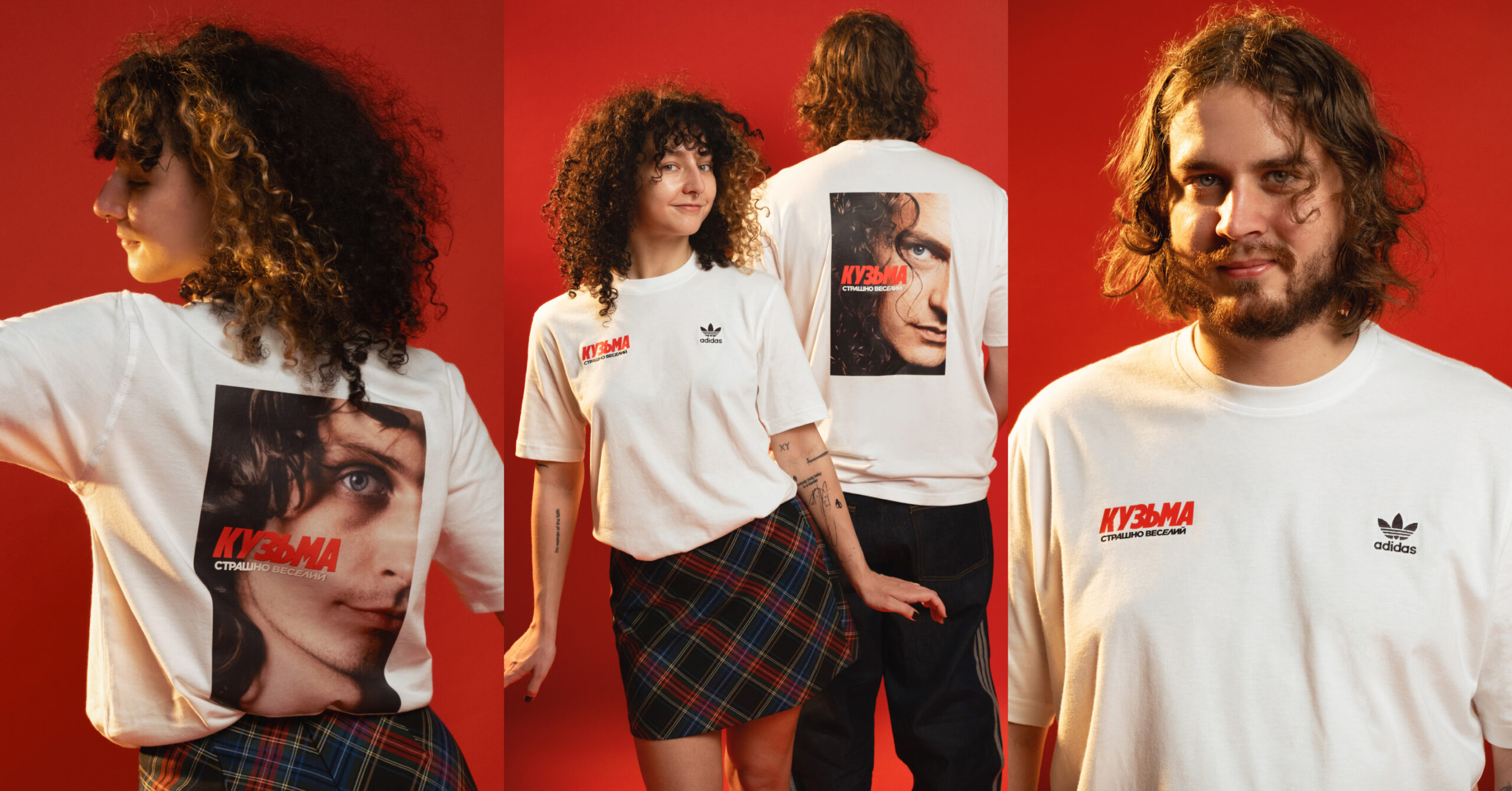 Колекція футболк adidas Originals з портретами Кузьми Скрябіна
