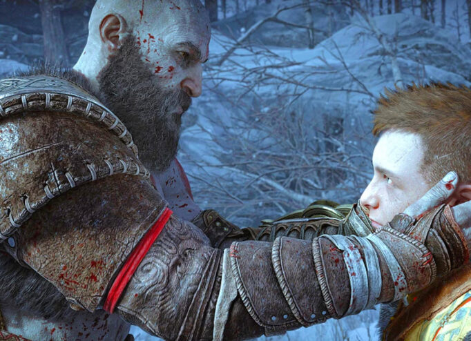 Кадр з гри God of War