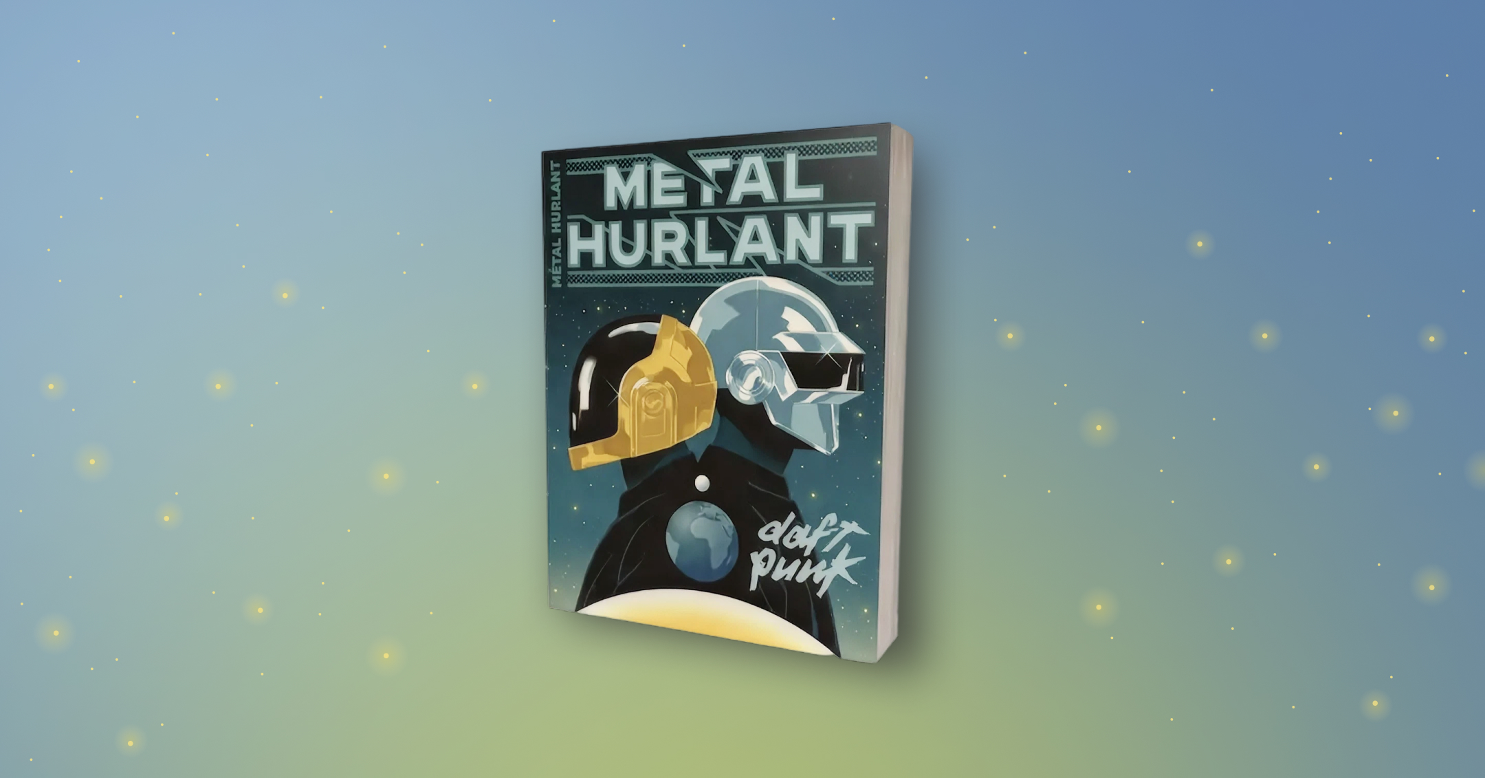 Обкладинка Métal Hurlant, присвяченого Daft Punk