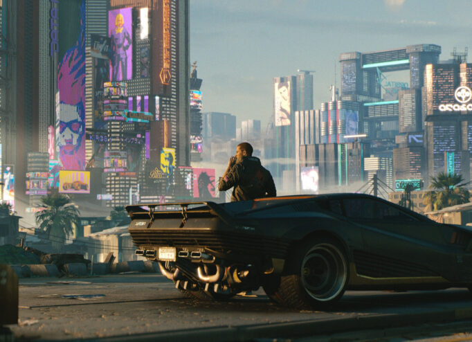Кадр з гри Cyberpunk 2077